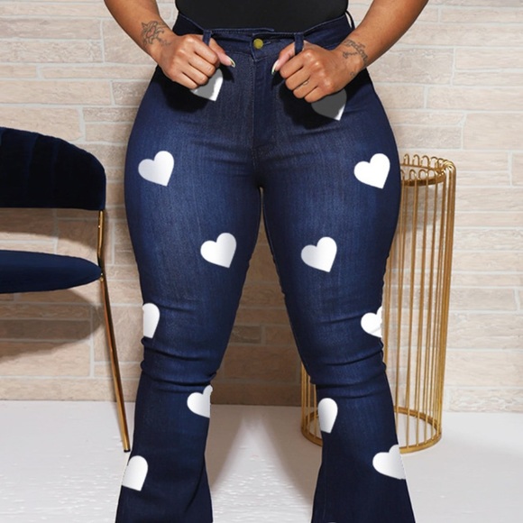 Denim Flare Jeans - Picture 3 of 4